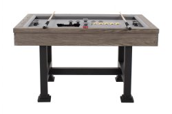 "The Urban" 3 in 1 - Rectangular SLATE Bumper Pool, Card & Dining Table in Silver Mist  by Berner Billiards<BR>FREE SHIPPING