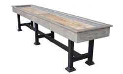 "The Urban" Shuffleboard Table in Silver Mist - available in 9, 12, 14 or 16 foot by Berner Billiards <BR>FREE SHIPPING