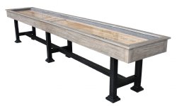 "The Urban" Shuffleboard Table in Silver Mist - available in 9, 12, 14 or 16 foot by Berner Billiards <BR>FREE SHIPPING