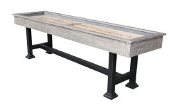 "The Urban" Shuffleboard Table in Silver Mist - available in 9, 12, 14 or 16 foot by Berner Billiards <BR>FREE SHIPPING