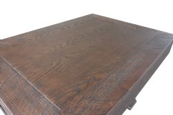 "The Weathered" Rectangular SLATE Bumper Pool Table in Black Oak by Berner Billiards<BR>FREE SHIPPING