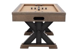 "The Weathered" Rectangular SLATE Bumper Pool Table in Desert Sand by Berner Billiards<BR>FREE SHIPPING