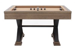 "The Weathered" Rectangular SLATE Bumper Pool Table in Desert Sand by Berner Billiards<BR>FREE SHIPPING