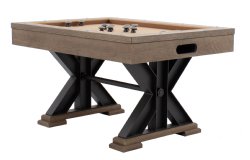 "The Weathered" Rectangular SLATE Bumper Pool Table in Desert Sand by Berner Billiards<BR>FREE SHIPPING