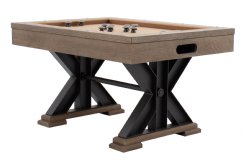 "The Weathered" 3 in 1 - Rectangular SLATE Bumper Pool, Card & Dining Table in Desert Sand by Berner Billiards<BR>FREE SHIPPING