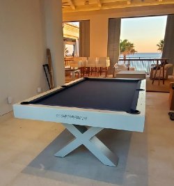 The Wolverine Contemporary Indoor / Outdoor All Weather Pool Table by Gameroom Concepts