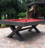 The Wolverine Contemporary Indoor / Outdoor All Weather 8 foot Pool Table by Gameroom Concepts