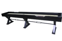 "The X-Treme" Shuffleboard Table in Black - available in 9 or 12 foot by Berner Billiards <BR>FREE SHIPPING