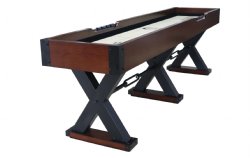 "The X-Treme" Shuffleboard Table in Walnut - available in 9 foot by Berner Billiards <BR>FREE SHIPPING